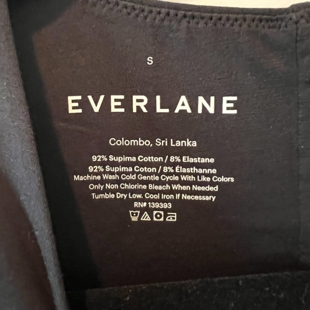 Everlane The Short-Sleeve Crew Neck Bodysuit - Picture 5 of 5
